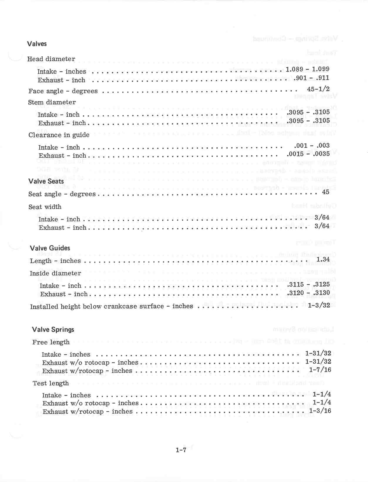 Cub Stuck Valve No Compression Cyl 4 Farmall Cub
